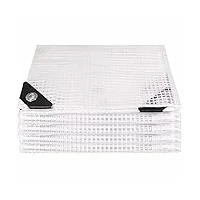 Mesh Tarpaulin PVC yang jelas